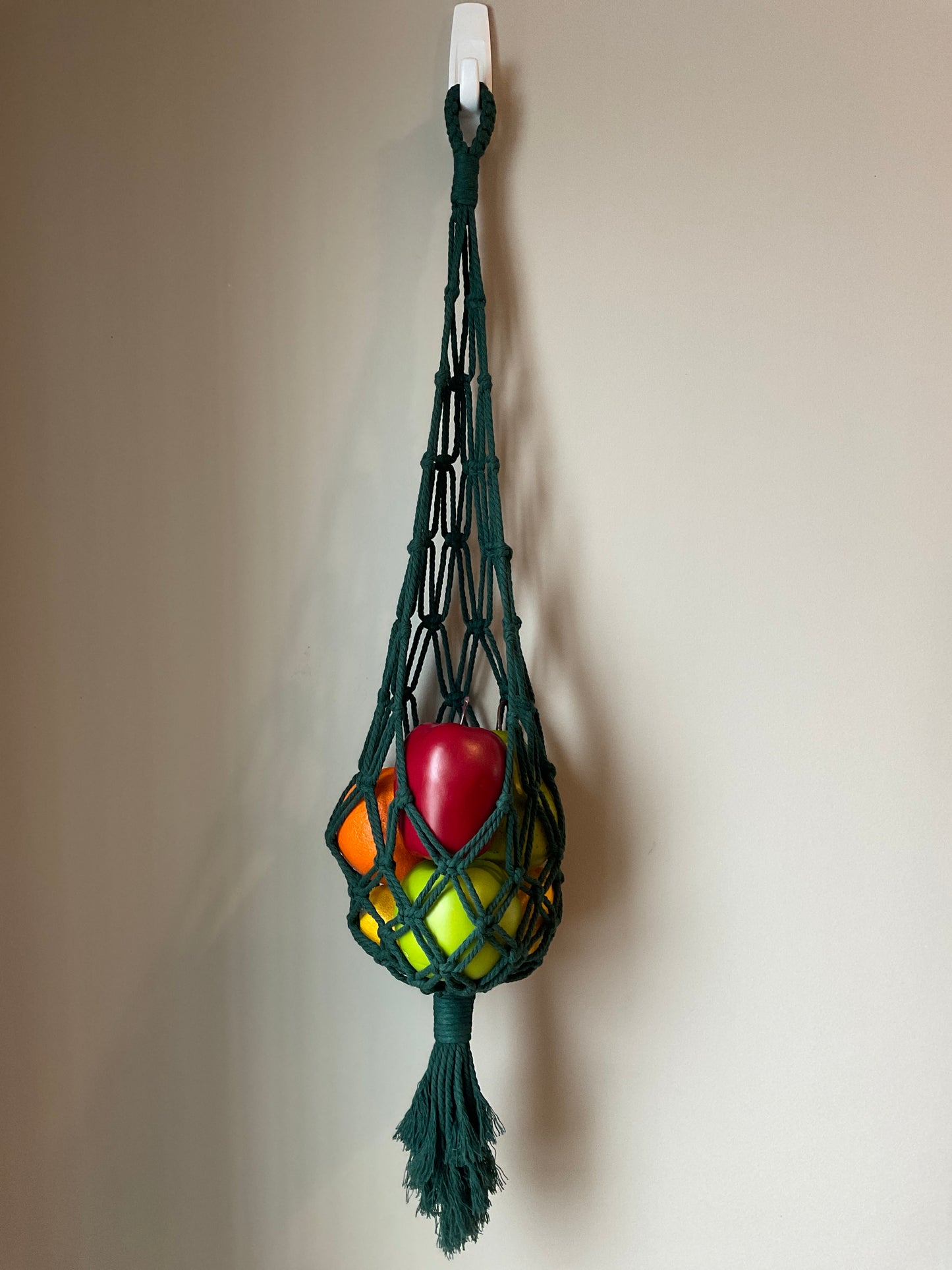 Macrame Hanging Fruit-Veg Basket