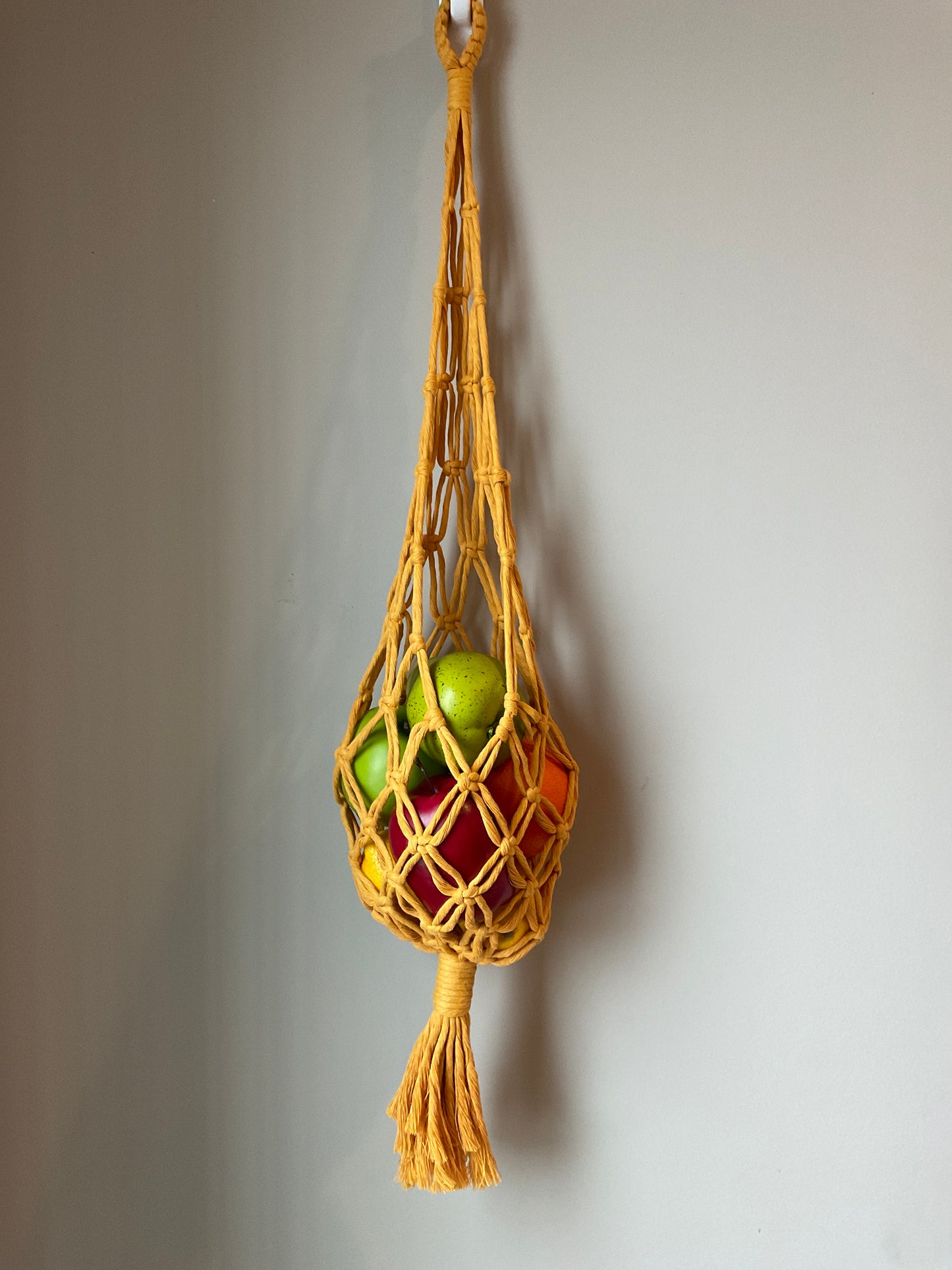 Macrame Hanging Fruit-Veg Basket