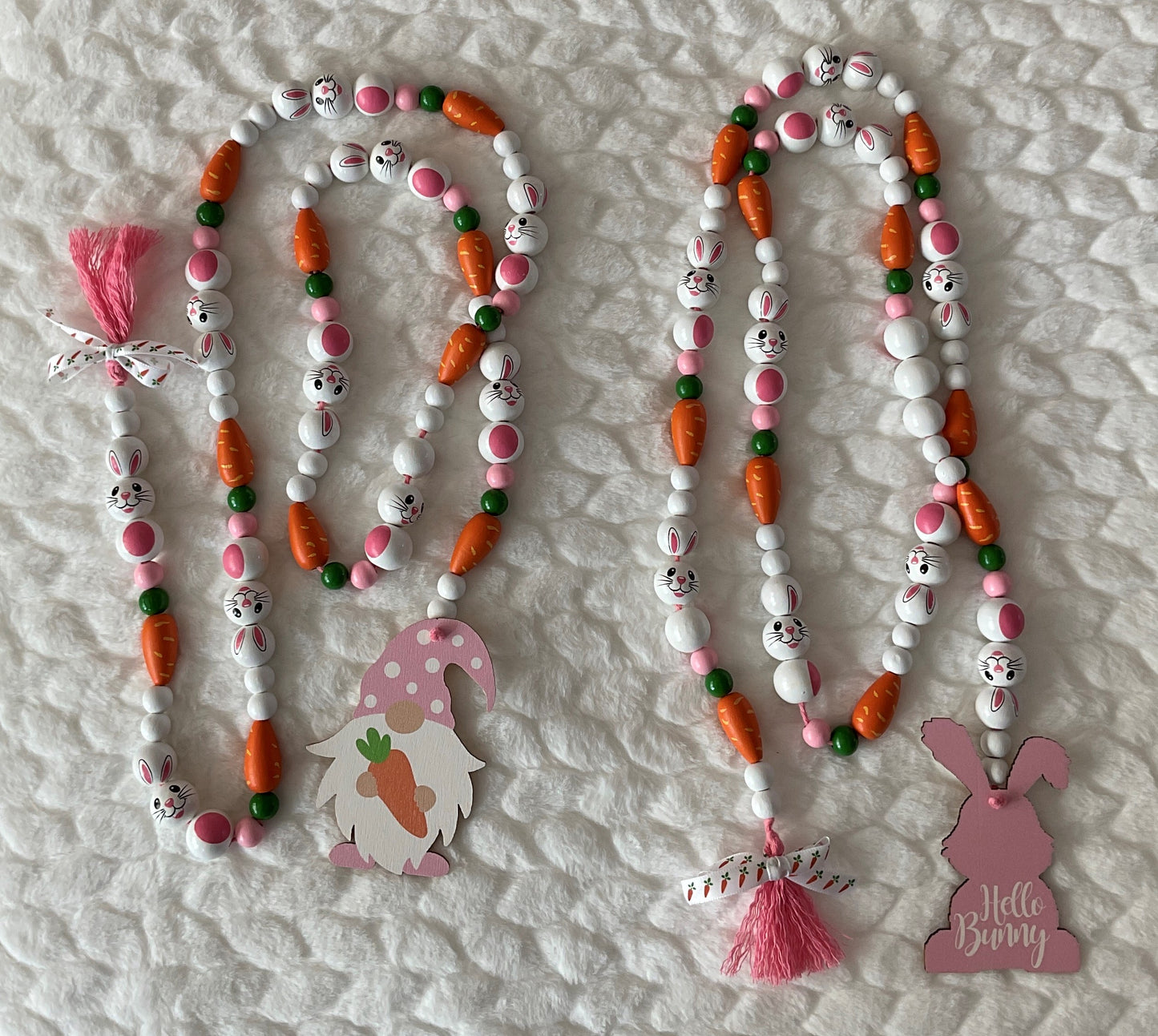 Easter Bunny Bead Garland