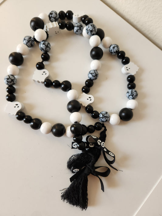 Ghosts Bead Garland