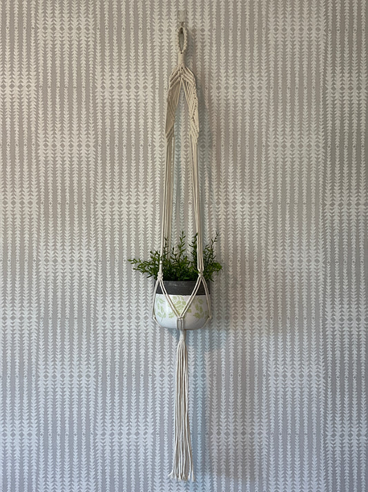 Half Hitch Knot Plant Hanger