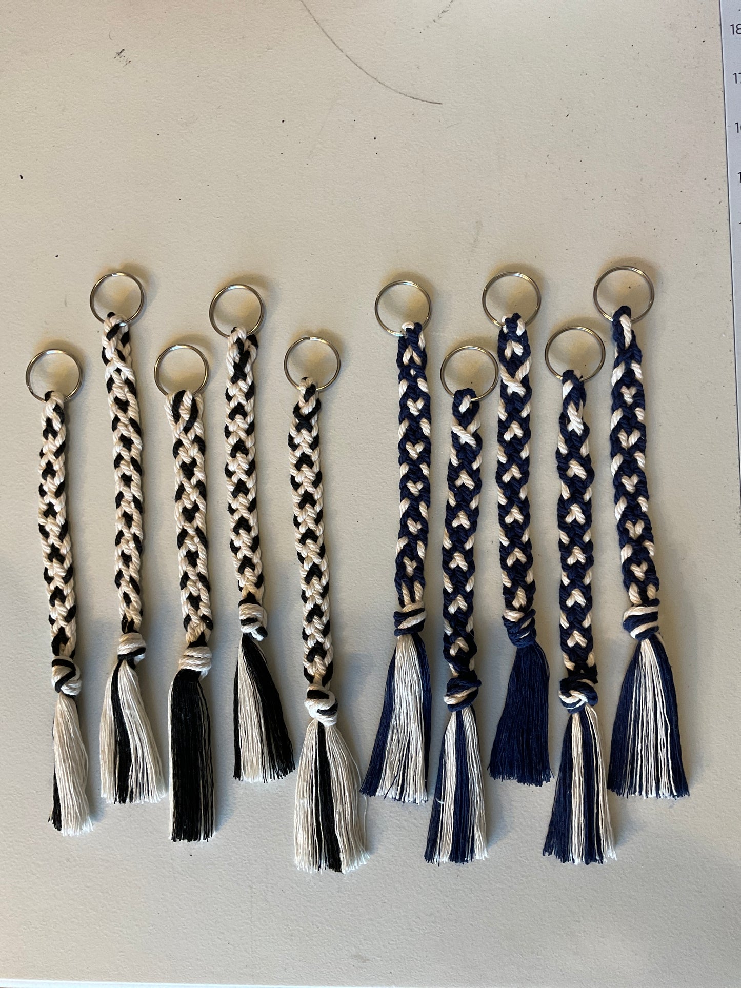 Assorted Macramé Key Chains – LovinTheCraft