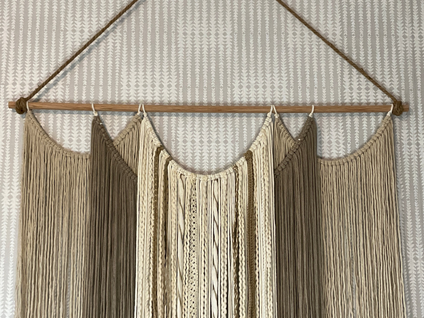 Large Wall Hanging Natural 36"