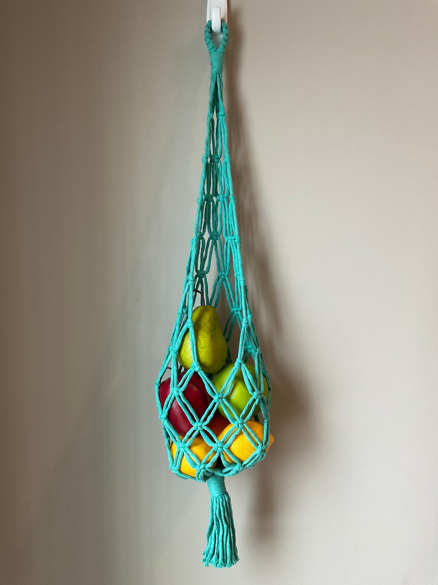 Macrame Hanging Fruit-Veg Basket
