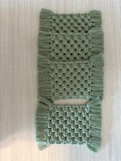 Macrame Coasters square