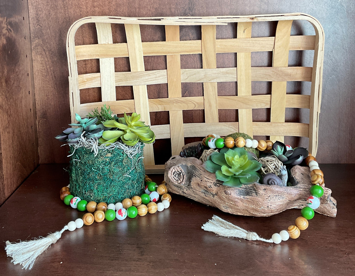 Fairy Garden Bead Garland